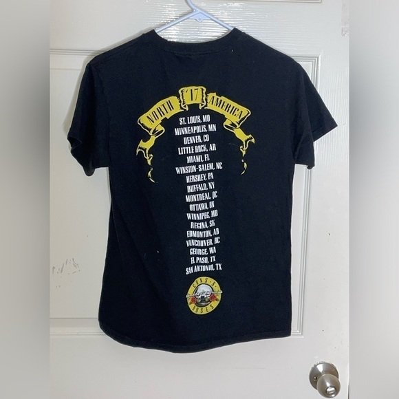 Guns N Roses Not In This Lifetime North America 2017 Tour Band Concert T-Shirt S - Picture 7 of 8